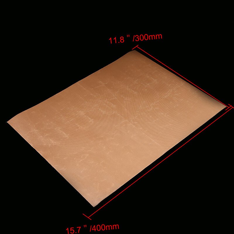 WCIC hoja de teflón reutilizable resistente al horno estera parrilla Liner papel a prueba de aceite hornear horno herramienta antiadherente para barbacoa: Coffee 30 X 40