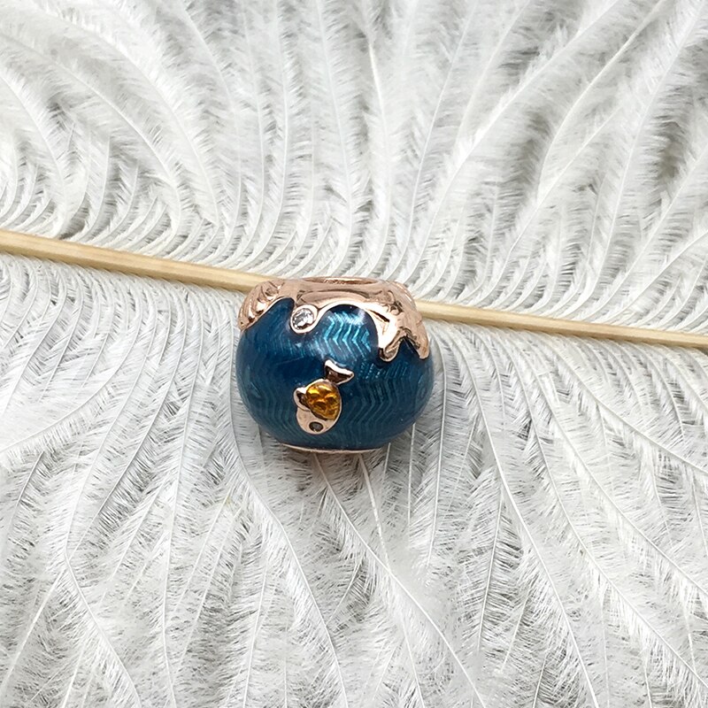 2020 di estate Serie di Vita Marina Scavato Ippocampo, Stella di Mare Borsette, Delfino. Narwhal di Fascino FAI DA TE Originale 1:1 Gioielli Femminili