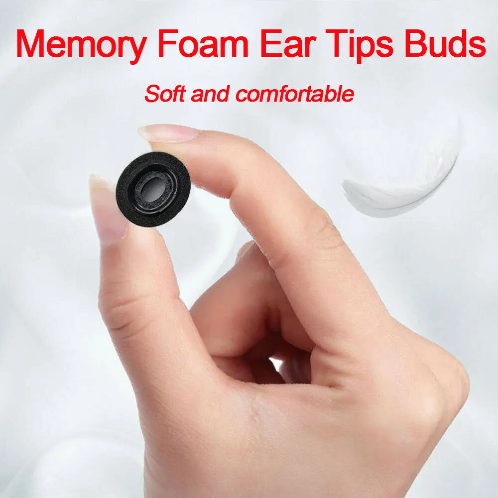 1/3 paires d'embouts d'oreille en mousse à mémoire de forme pour AirPodsPro, réduction du bruit, manchon de protection, embout d'oreille de remplacement pour Apple Air Pods Pro