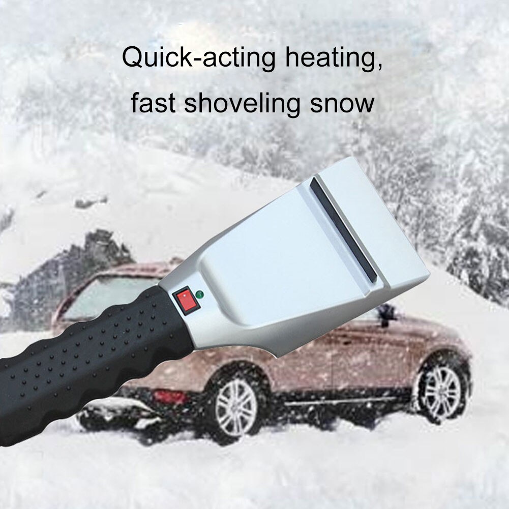 12V Electric Heated Scraper Snow Removal Car Truck Windshield Defrost Tool B99