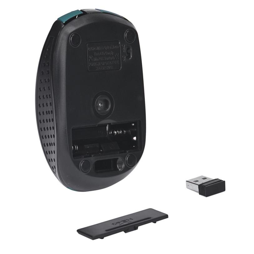 Carprie 2.4GHz 2000 dpi Mouse Da Gioco Wireless USB Ricevitore Pro Gamer Per Il Computer Portatile Del PC Desktop Hot 18Apr4