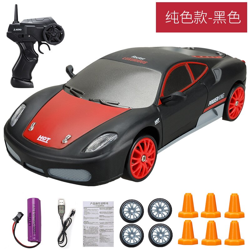 RC Drift Auto Spielzeug Leistungsstarke 4WD 2,4G Schnelle Drifter Racing Auto Fernbedienung GTR Modell AE86 F8 Fahrzeug Auto für Kinder Spielzeug: Ferrari R