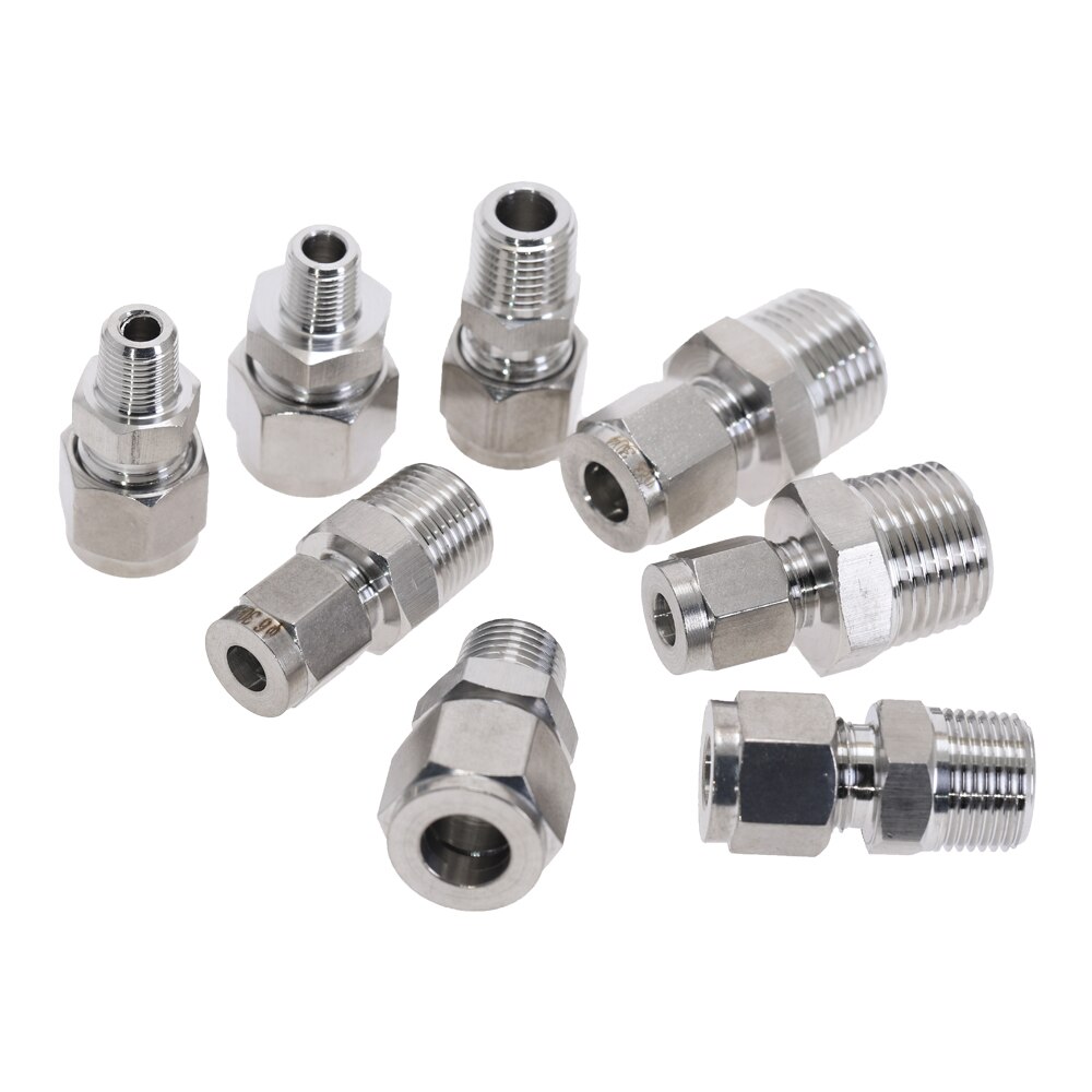 Stainless Steel Pipe and Fitting 304 SS Tube DSJ-M,YDF-LOK,LOK-s, Ferrule connector