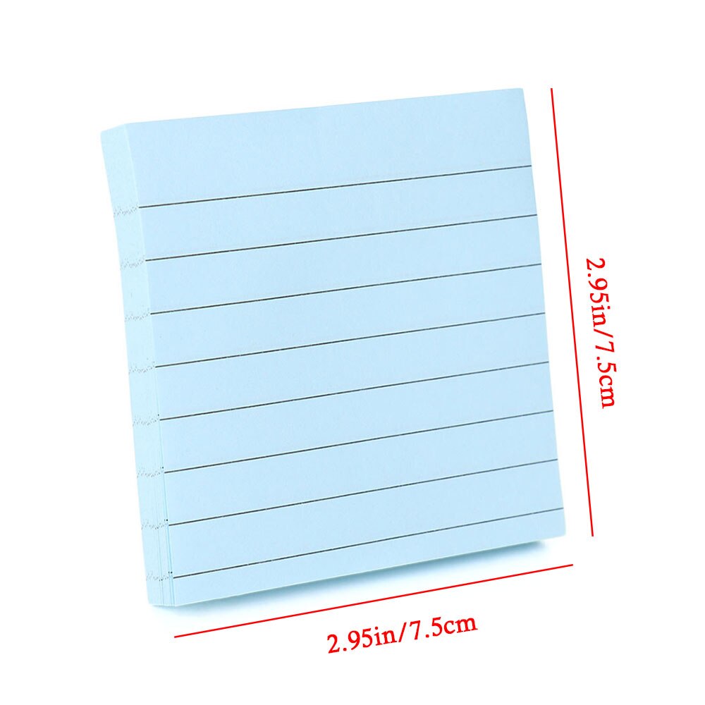 1PC About 80 Pages Office Sticky Notes Memo Pad Bookmark Memo Sticker Paper Adhesive Diary Marker Stationery