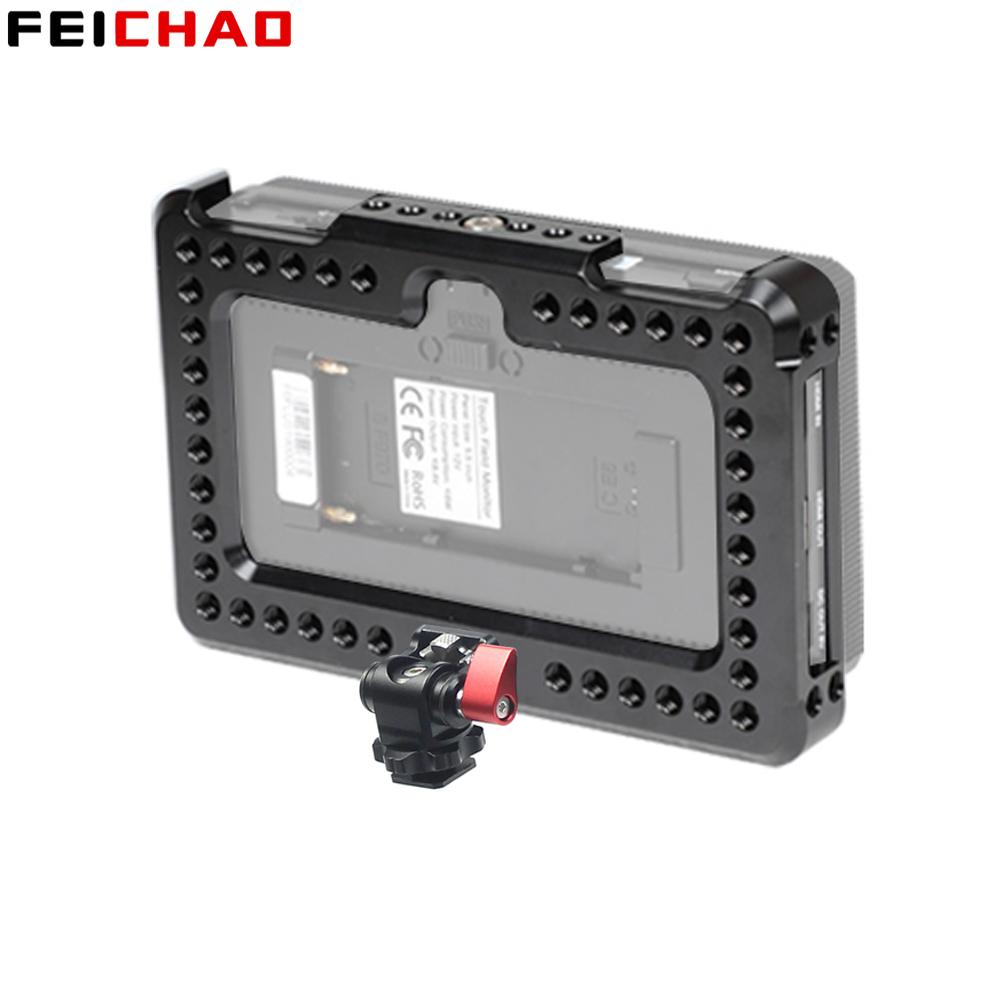 Monitor Kooi Rig Beugel 1/4 &quot;Montagegaten Balhoofd Monitor Houder Voor Feelworld F6 Plus 5.5&quot; Op-Camera display Accessoires