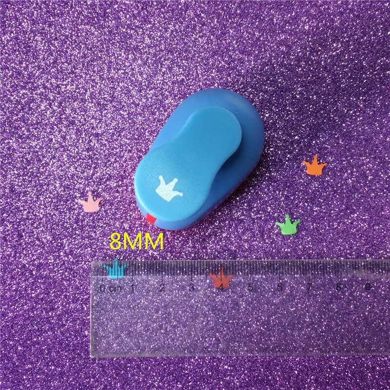 Free Ship 3/8" King Crown shaped paper cutter school craft punch perfurador scrapbooking hole punch for kids furador diy puncher