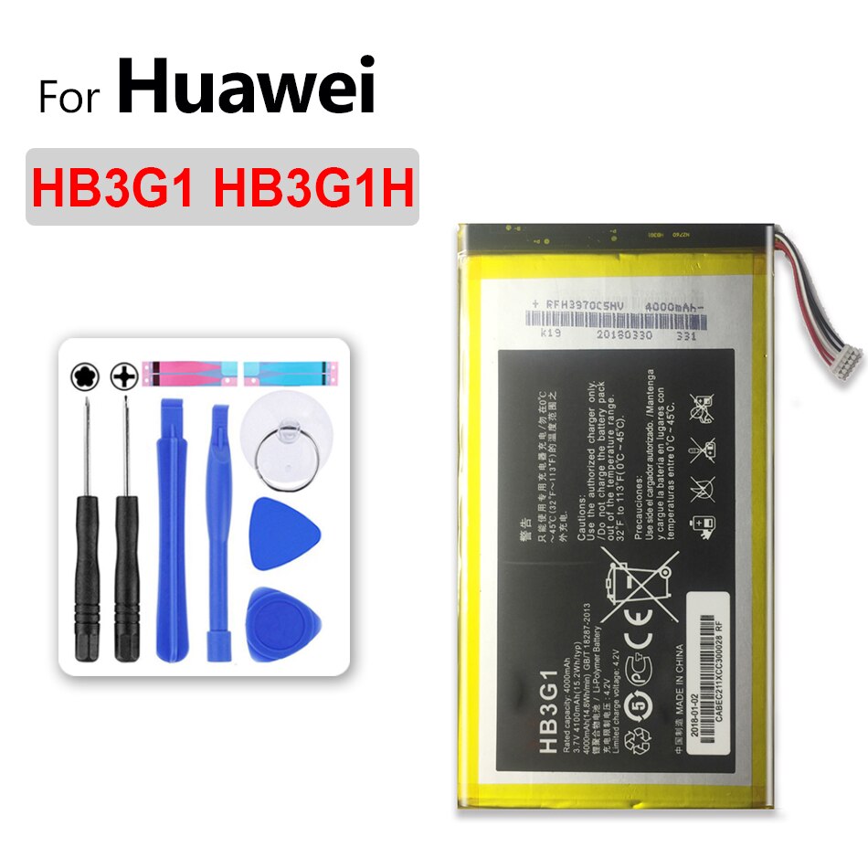 HB3G1/HB3G1H batterie 4000mAh Für Huawei S7-303 S7 303 S7-931 T1-701u S7-301w MediaPad Media Pad 7 Lite/7 lite s7-301u S7-302