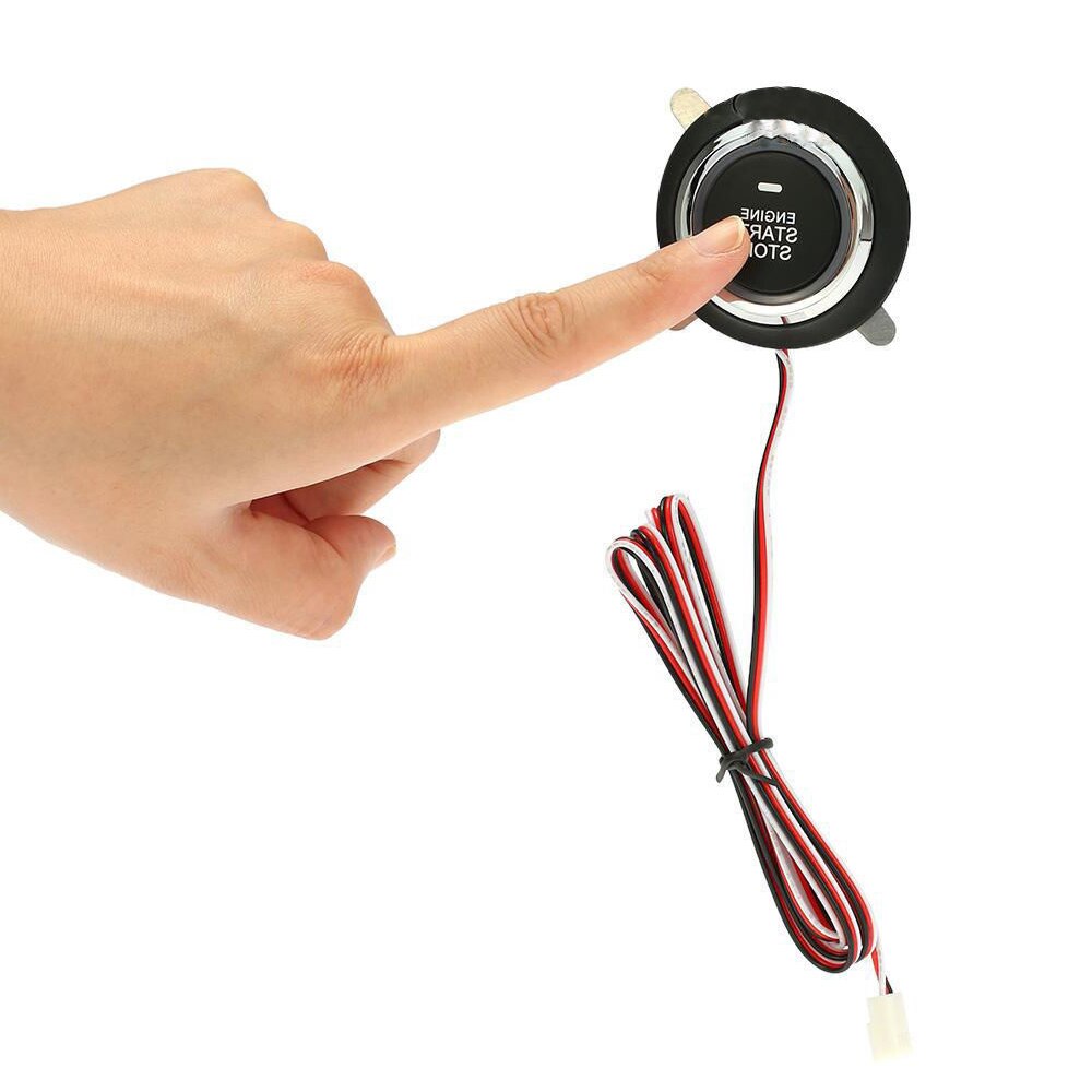 12V Car Engine Push Start Stop Button Ignition RFID Keyless Remote Starter Alarm Ignition System / Keyless Start System