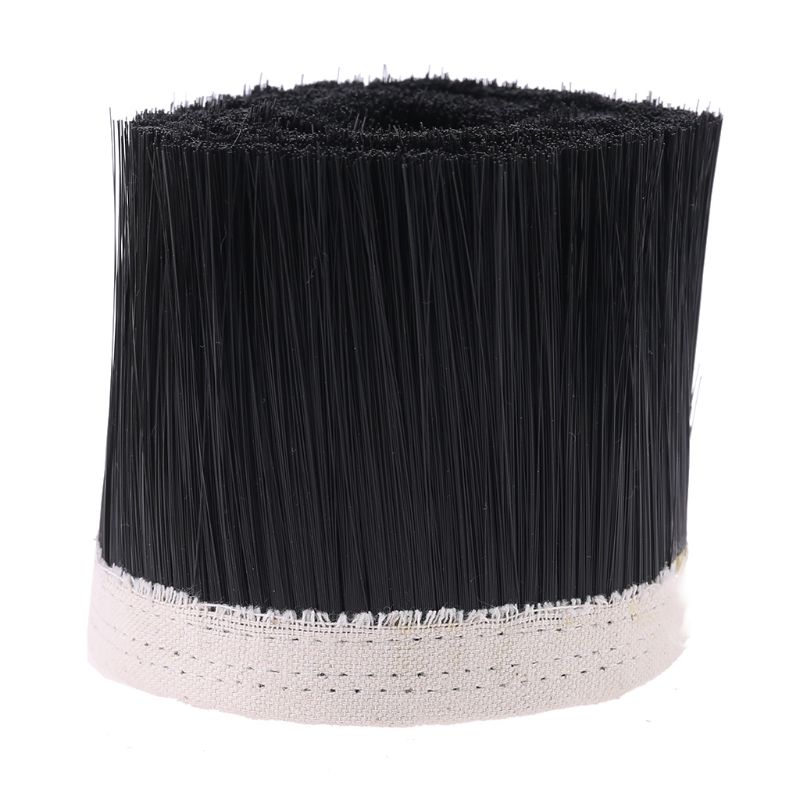 Brosse en Nylon Flexible de bande de 70mm/100mm pour la Machine propre de gravure d'aspirateur 18DEC31: black 10cm