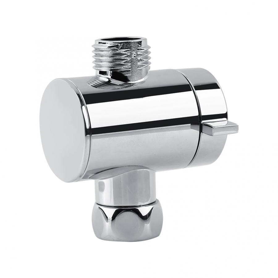 G1/2 "3 voies té connecteur pomme de douche inverseur Valve pour toilette Bidet douche eau séparateur pour toilette Bidet