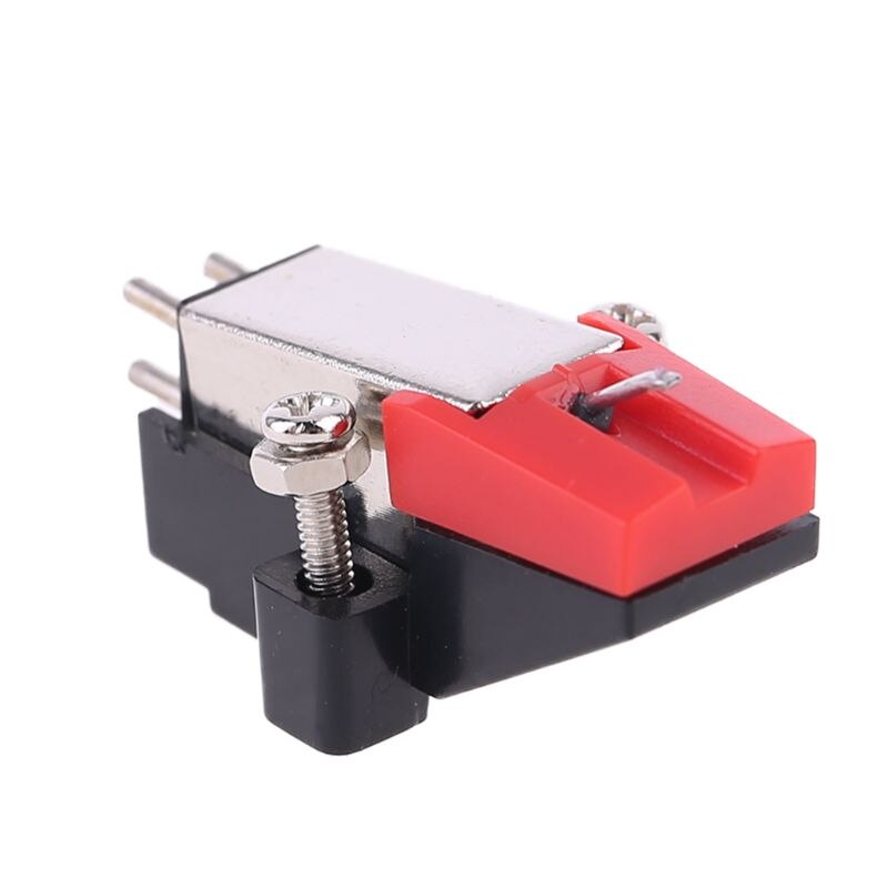 Phonograph Turntable Dual Moving Magnet Stereo Vinyl Record Player Stylus Needle