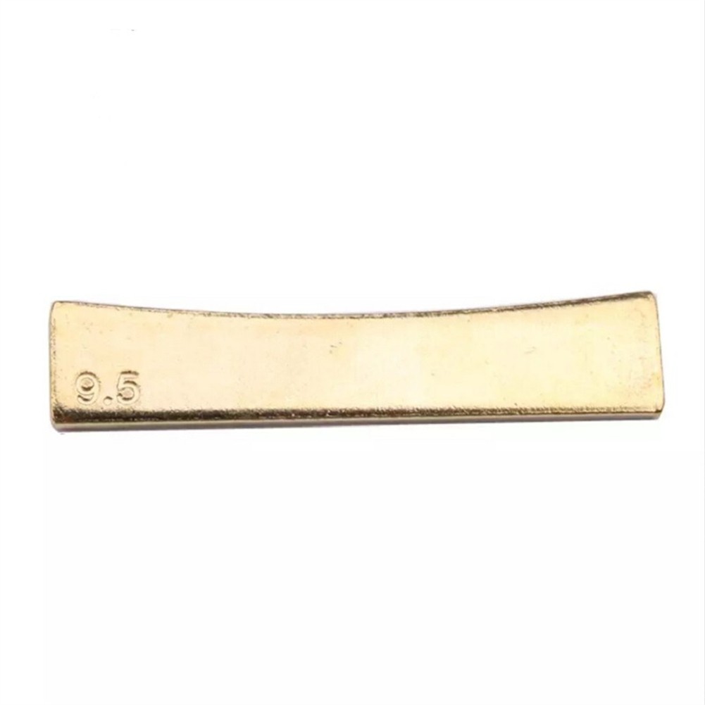 Gitarren-Bundpresse Caul-Einsatz Bundpresse Radius Griffbrett Caul-Einsatz 2,48 x 0,53 x 0,15 Zoll 63 x 13,5 x 4 mm: Gelb