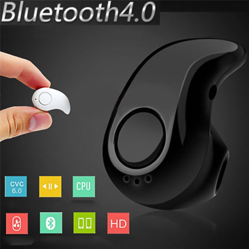 Mini Draadloze Bluetooth Oortelefoon In Ear Sport Met Microfoon Handsfree Headset Oordopjes Voor Alle Telefoon Voor Samsung Huawei Xiaomi Android