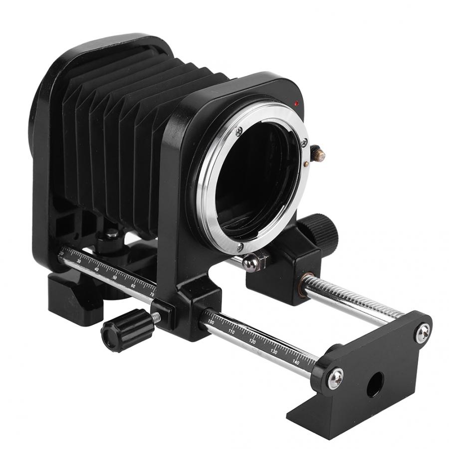Estudio fotográfico Macro extensión fuelle tubo para Nikon Canon EOS Sony DSLR cámaras fotografía acessorios Macro abajo