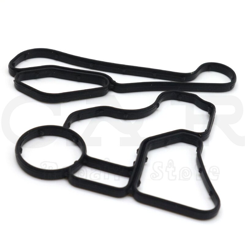 Cooler Seal & Oil Filter Housing Gasket for BMW E60 E61 E70 E82 E90 E71