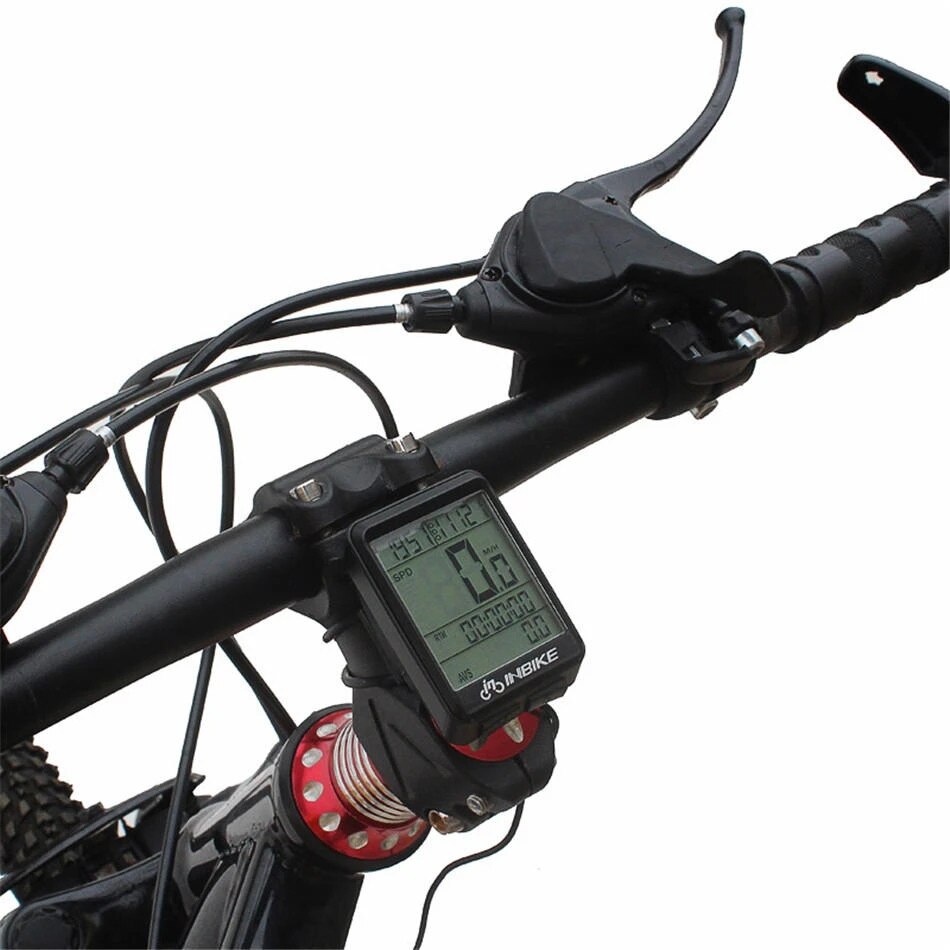 Velocímetro para bicicleta, odómetro LCD inalámbrico, a prueba de agua, accesorios para bicicleta, velocímetro, # j4s