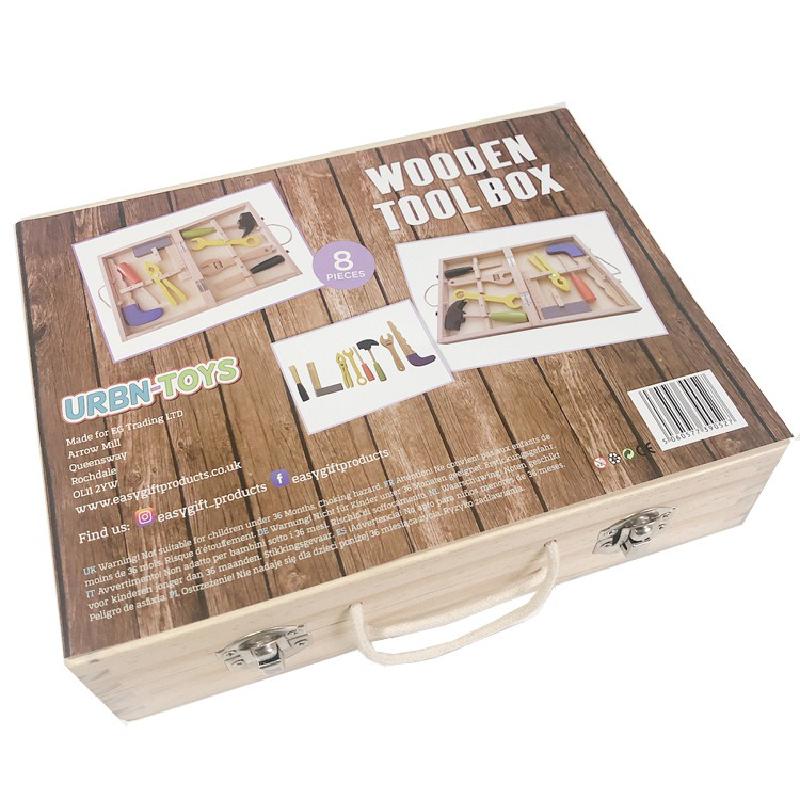 Houten Draagbare Multifunctionele Pretend Play Speelgoed Kinderen Toolbox Reparatie Kit Combinatie Puzzel Speelhuis Demontage Speelgoed