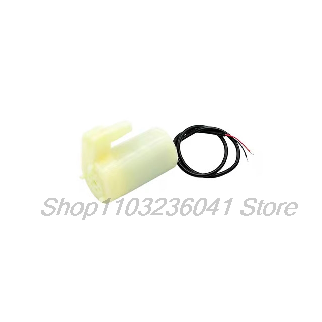 Dc 3v kleine horizontale waterpompen, stille dompelpompen,  dc3w verticale mini-fonteinen , 4.5v 5v 6v , inclusief usb-aansluiting.: Zwart