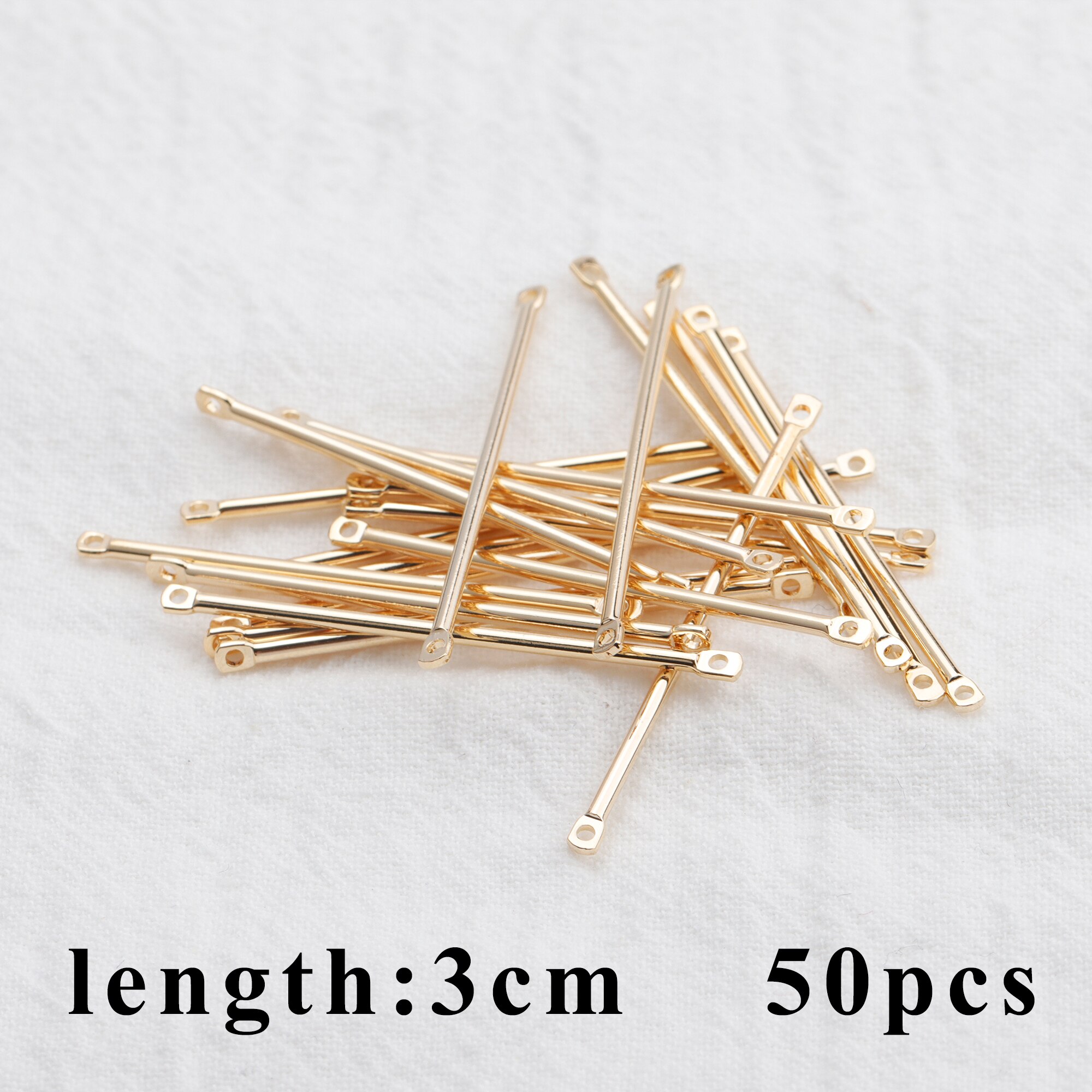 YEGUI M811,jewelry accessories,needle,18k gold plated,0.3 microns,diy accessories,nickel free,charm,jewelry making,50pcs/lot