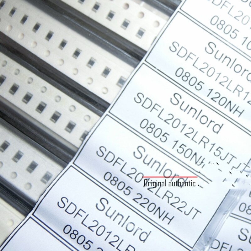 2350 Uds 0805 smd inductor kit 0805 inductor surtido libro de muestra para libro inductor 47 valor * 50 Uds inductancia kit