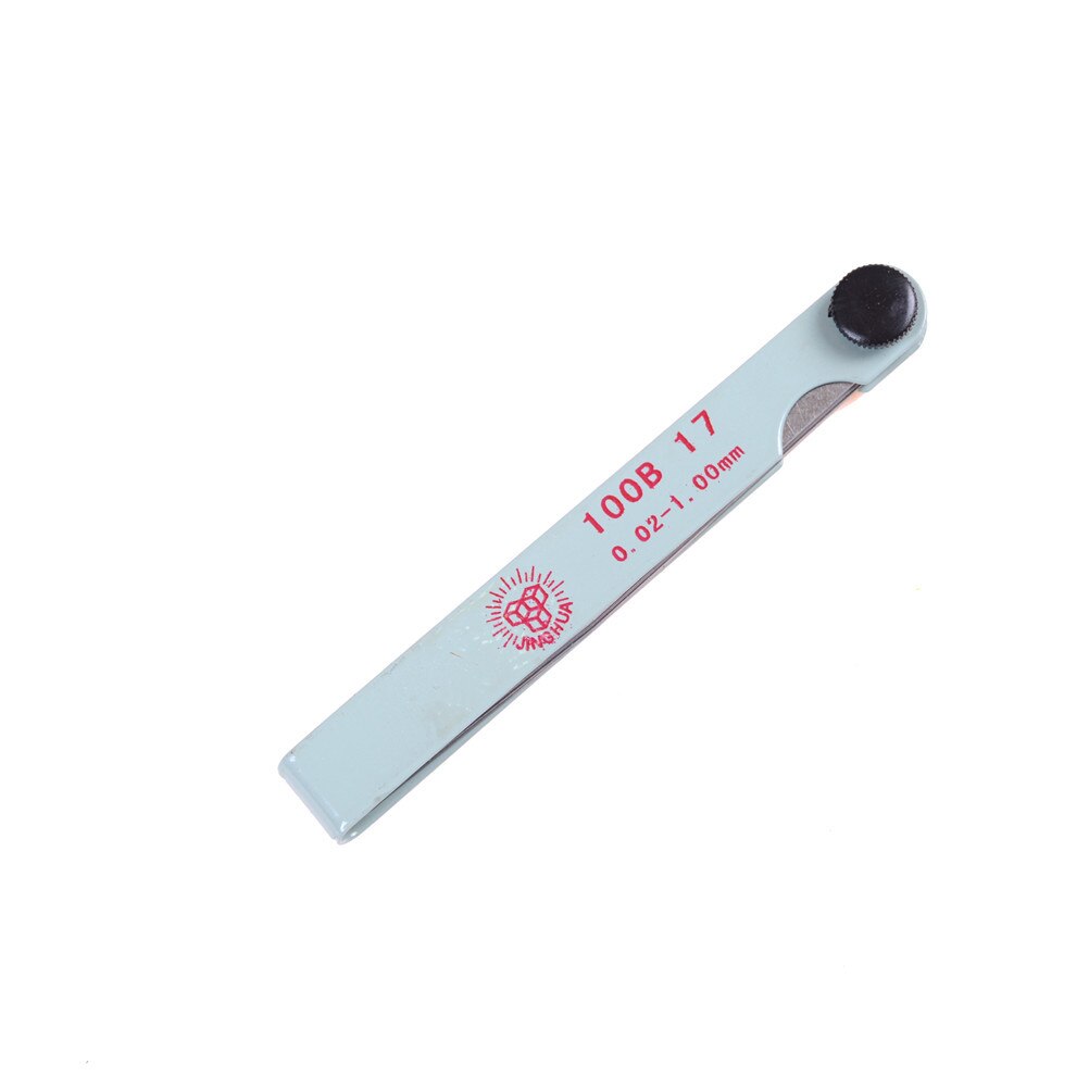 Cost-effective 0.02 to 1mm 17 Blades Thickness Gap Metric Filler Gauge Measure Tools