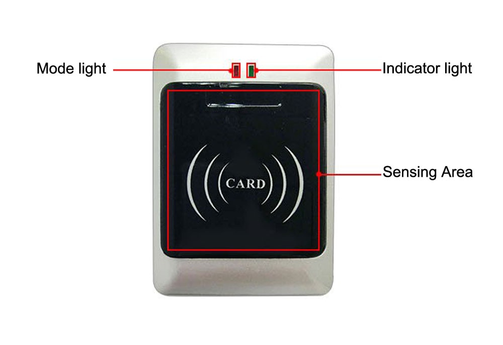 RFID standalone one Door Access Control waterproof IP67 two mother card with 10 em key fob wide voltage power supply