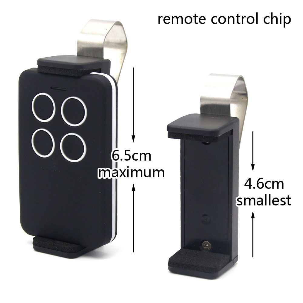 Neuer Autos chl üssel Halfter Auto Sonnenblende Clip Halfter Halterung Ständer Tor Garagentor Fernbedienung Clip Ständer Unterstützung 47-70mm