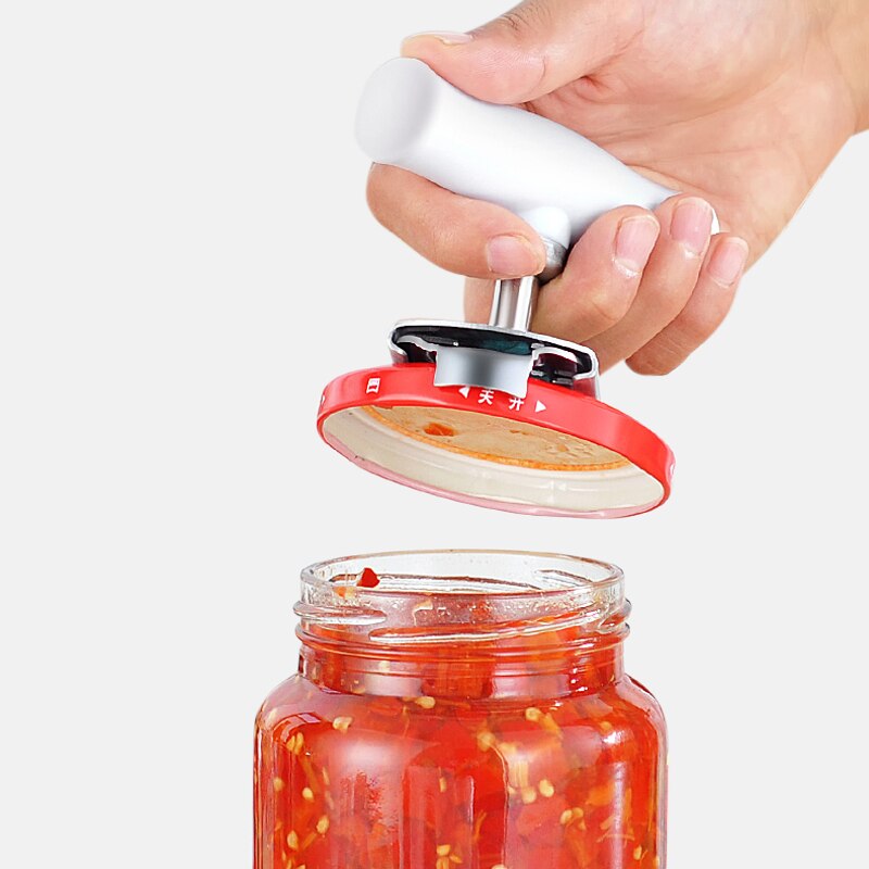 Adjustable Jar Opener Stainless Steel Lids off Jar Opener Bottle Opener Can Opener for can tin Kitchen Gadget tools