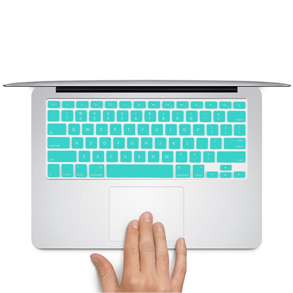 Laptop Keyboard Cover for Macbook Air 13 Inch A1369 A1466 A1342 / Pro 13" A1278 A1425 A1502/ Pro 15 InchA1286 A1398 Soft Silicon: Egg Blue