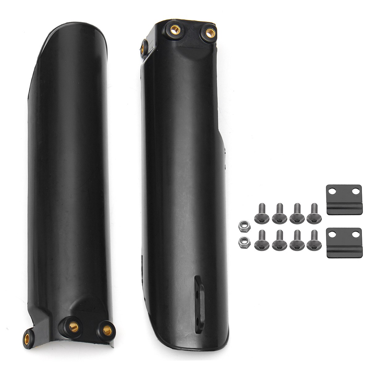 Zwart Pit Crossmotor Voorvork Absorber PP Cover Vork Protector Bescherming Guard Wrap 140cc 160cc PIT BIKE