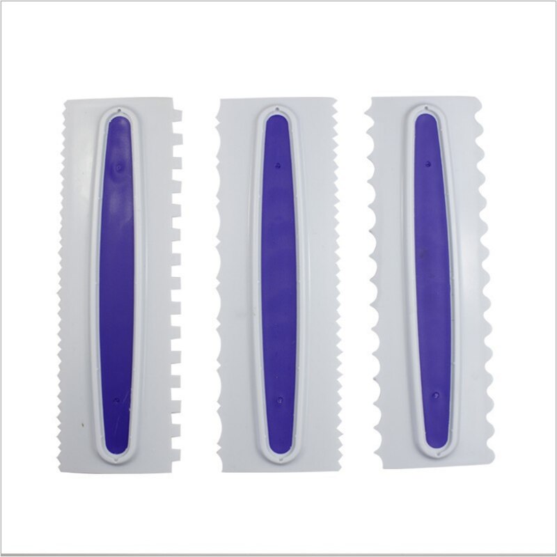 Baking & Pastry Tools Icing Comb Set Plastic Fondant Spatulas Cake Scraper Baking Decorating Cake Kitchen Utensils
