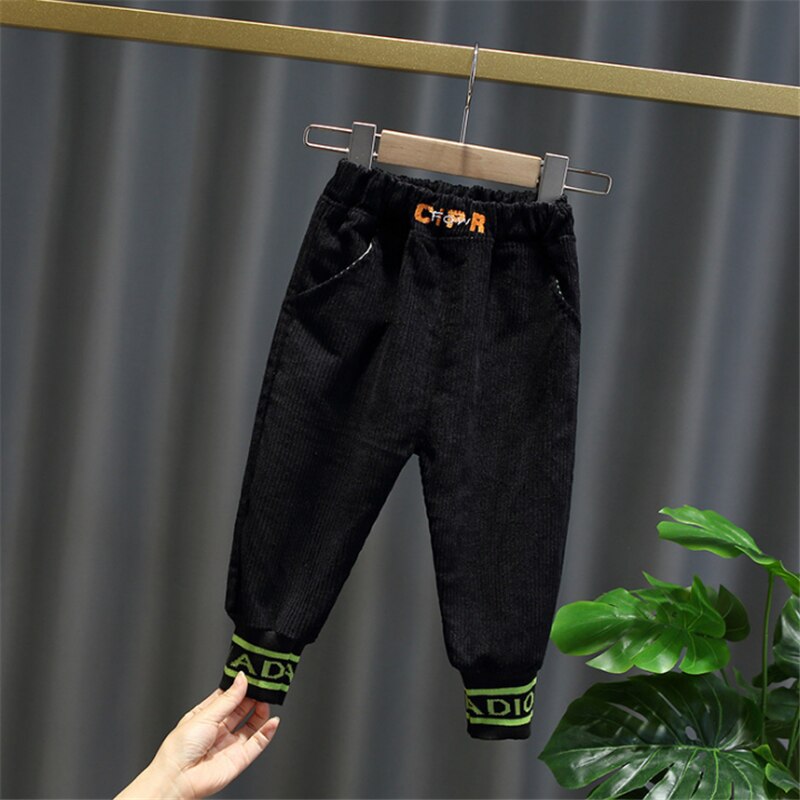 Toddler Infant Boys corduroy Pants Trousers Kids Baby Boy Casual Bottoms Spring Autumn Child Loose Pants: CL85B / 12M