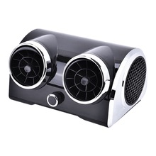 12V Car Bladeless Electric Car Cooling Fan Motor Cooling Portable Desktop Cooler For Vehicle Truck Rv Suv Boat Accessory