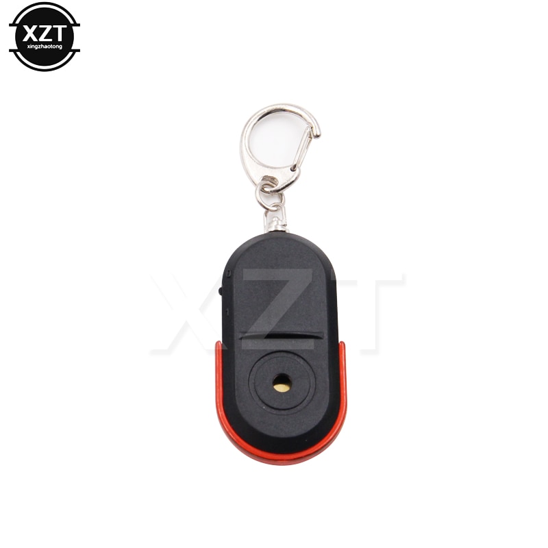 30 times sound Wireless Anti-Lost Alarm Key Finder Locator Keychain Whistle Sound LED Light Things Tracker Remote control
