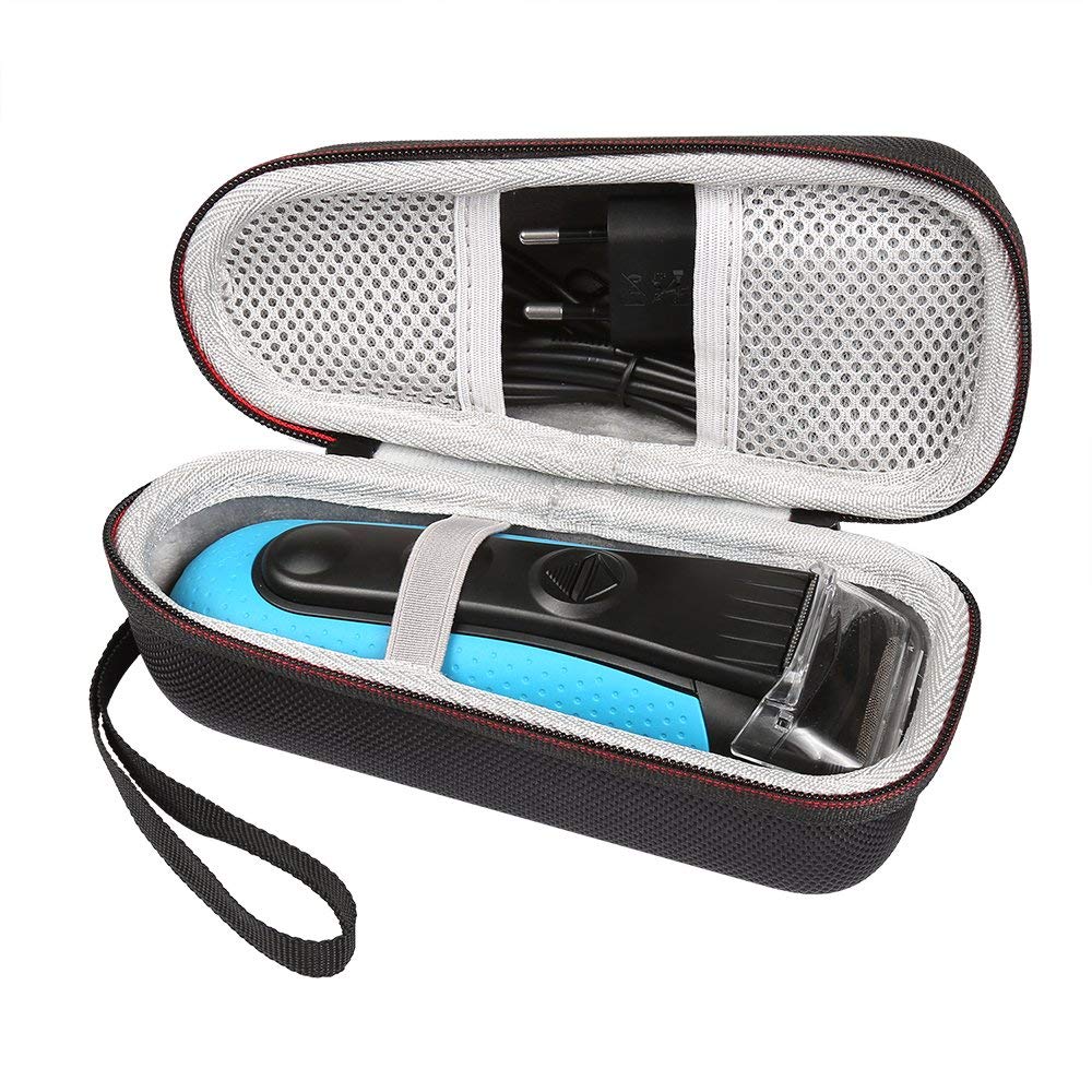 Nyeste bære eva hårdt etui til braun serie 3 proskin 3040s elektrisk barbermaskine/barbermaskine rejsetaske beskyttelsestaske
