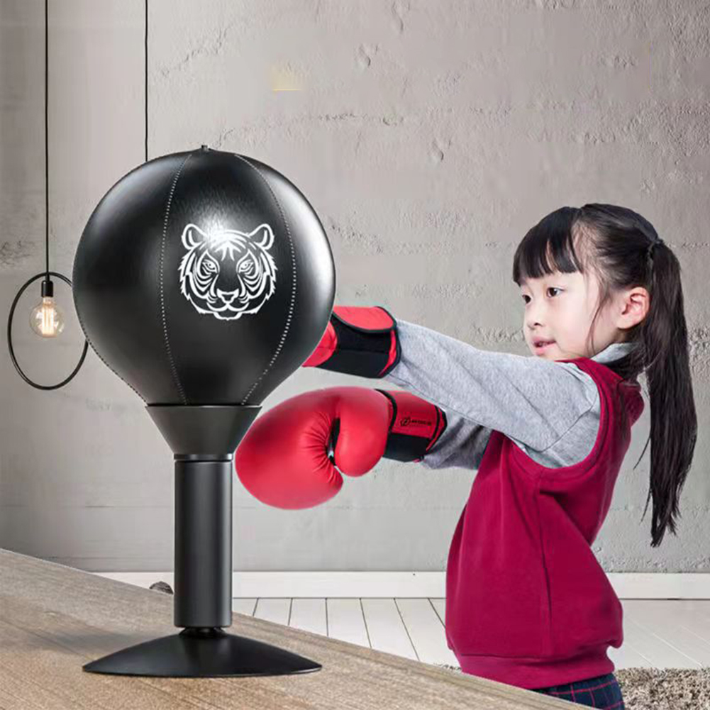 Schreibtisch-Boxsack Hochleistungs-betonen abbau Schreibtisch Boxen schlagen Ball freistehender betonen Buster für Büro tisch und Theken