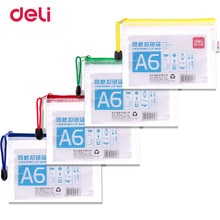 Deli School File Folder For Business Supplies Practical Statioenry Papel A6 Learning Waterproof Office Presentation Folder