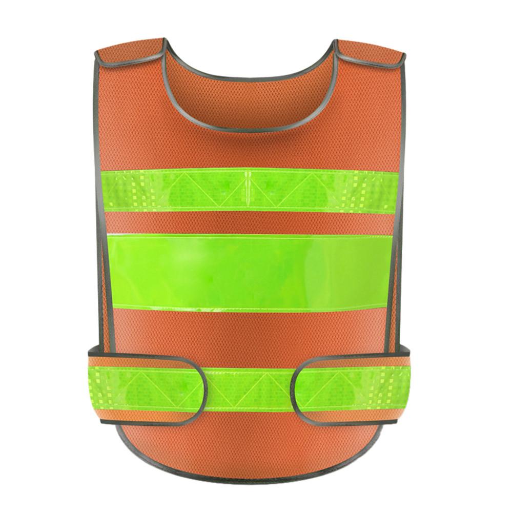 Hi-vis Executive High Visibility Work Waistcoat Reflective Tops: Orange