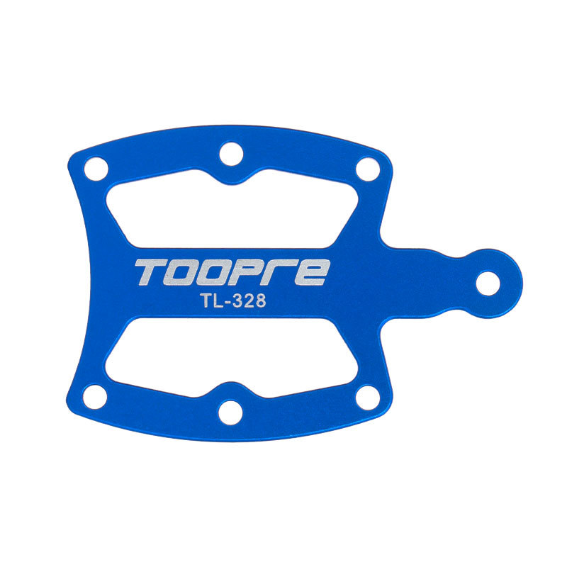 TOOPRE MTB eng weit Single Chainring Verschleißmessgerät aus Aluminiumlegierung für Single-Geschwindigkeit-Kurbelsätze