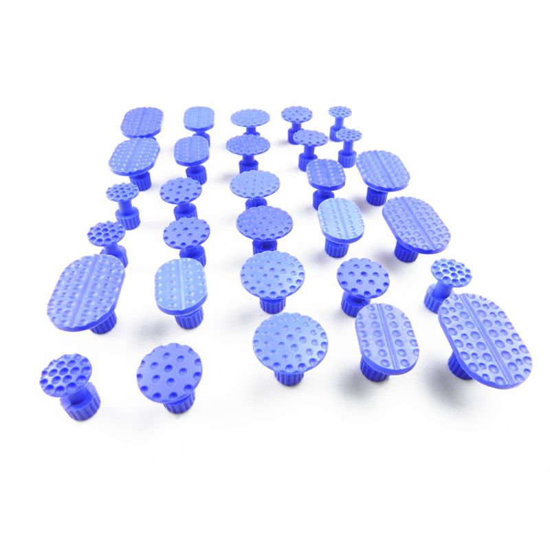 30 Pcs/pack Car Body Dent Removal Pulling Tabs Repair Tools Glue Paintless Lifter Kit Extractor Dents Removing Washer Tool