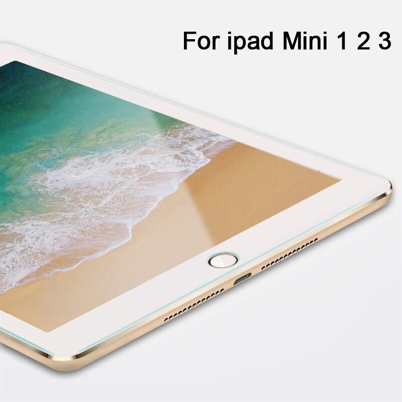 Tempered Glass For ipad 7th 8th 10.2 Air 4 3 2 1 Screen Protector For ipad mini 2 3 4 5 pro 11 10.5 Full Cover: For Mini 1 2 3