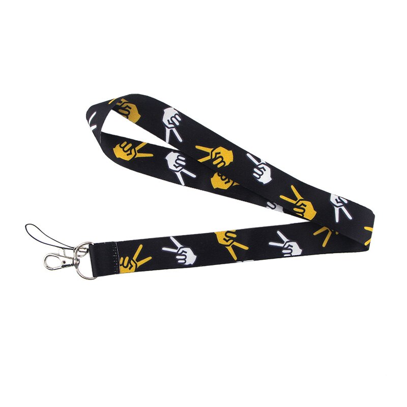 LX58 Schere Hand Keychain Riemen Seil praktisch Nacken Gurt Schlüsselband für Schlüssel Ich würde Karte USB abzeichen Halfter Schlüsselband