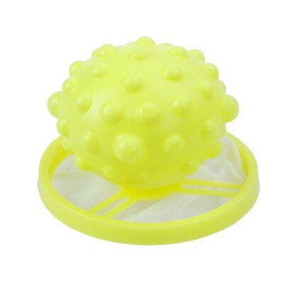 Bolsa de filtro para máquina de lavado de ropa, filtro de pelo, Red de succión para el hogar, artículos diversos, bolsa de lavandería: yellow