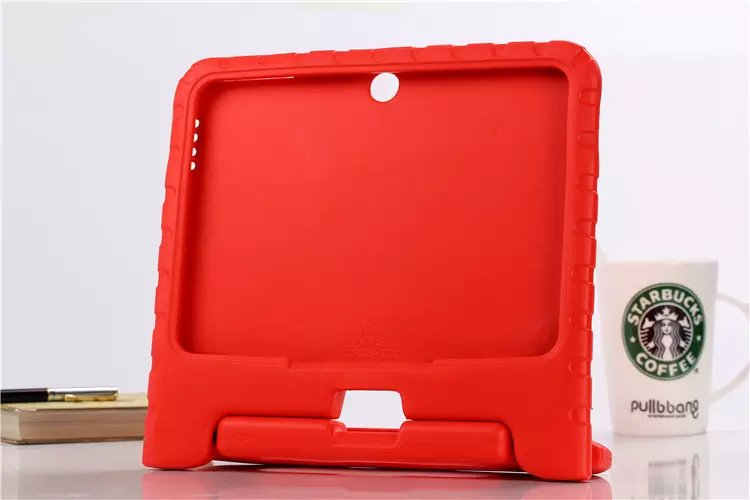 For Samsung Galaxy Tab 4 10.1 T530 T531 Case Shockproof EVA Foam Handle Stand case Cover For Samsung Galaxy Tab 3 10.1inch P5200: Red / Samsung Tab4 T530