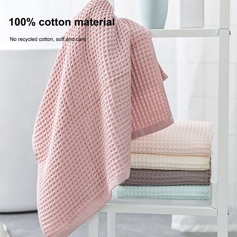 100% Cotton Hand Towels for Adults Plaid Hand Towel Face Care Magic Bathroom Sport Waffle Towel 34 X 74 CM