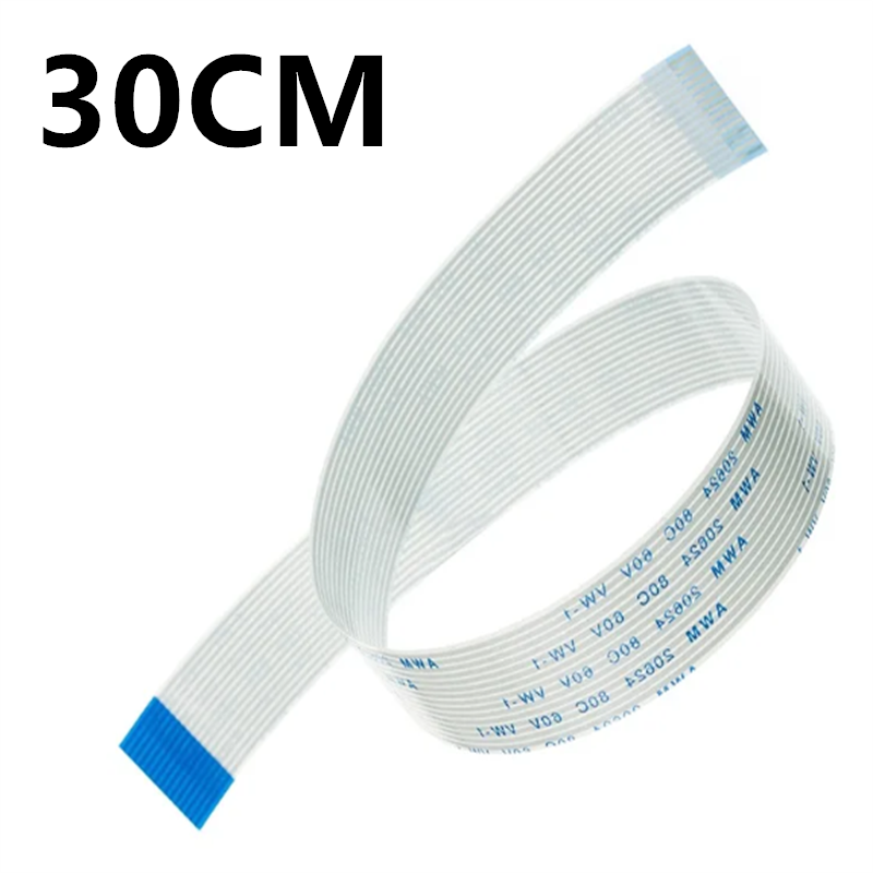 Raspberry Pi Camera Cable FFC Cable Ribbon Flexible Flat Line Wire 15/30cm 15 Pin 22 Pin for Raspberry Pi Zero W: Blue