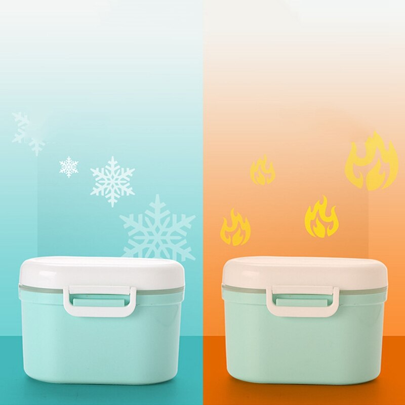 Boîte de lait en poudre Portable sur bébé grande capacité lait en poudre réservoir de stockage bébé emballé lait en poudre Portable boîte scellée