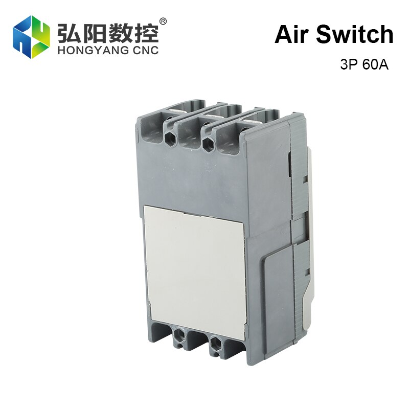60A Molded Case Circuit Breaker 3P Three-Phase Air Switch Household Switch Switch Overload Short Circuit Protector Power Switch