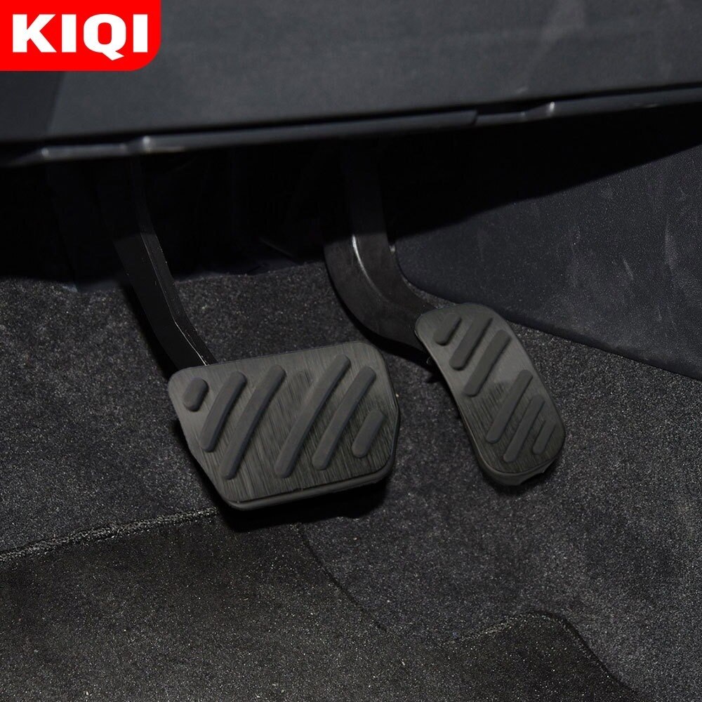 Pedales de aleación de aluminio para coche, cubiertas de pedales de freno de Gas, acelerador, accesorios AT, C-HR para Toyota, C, HR, CHR, - 2022