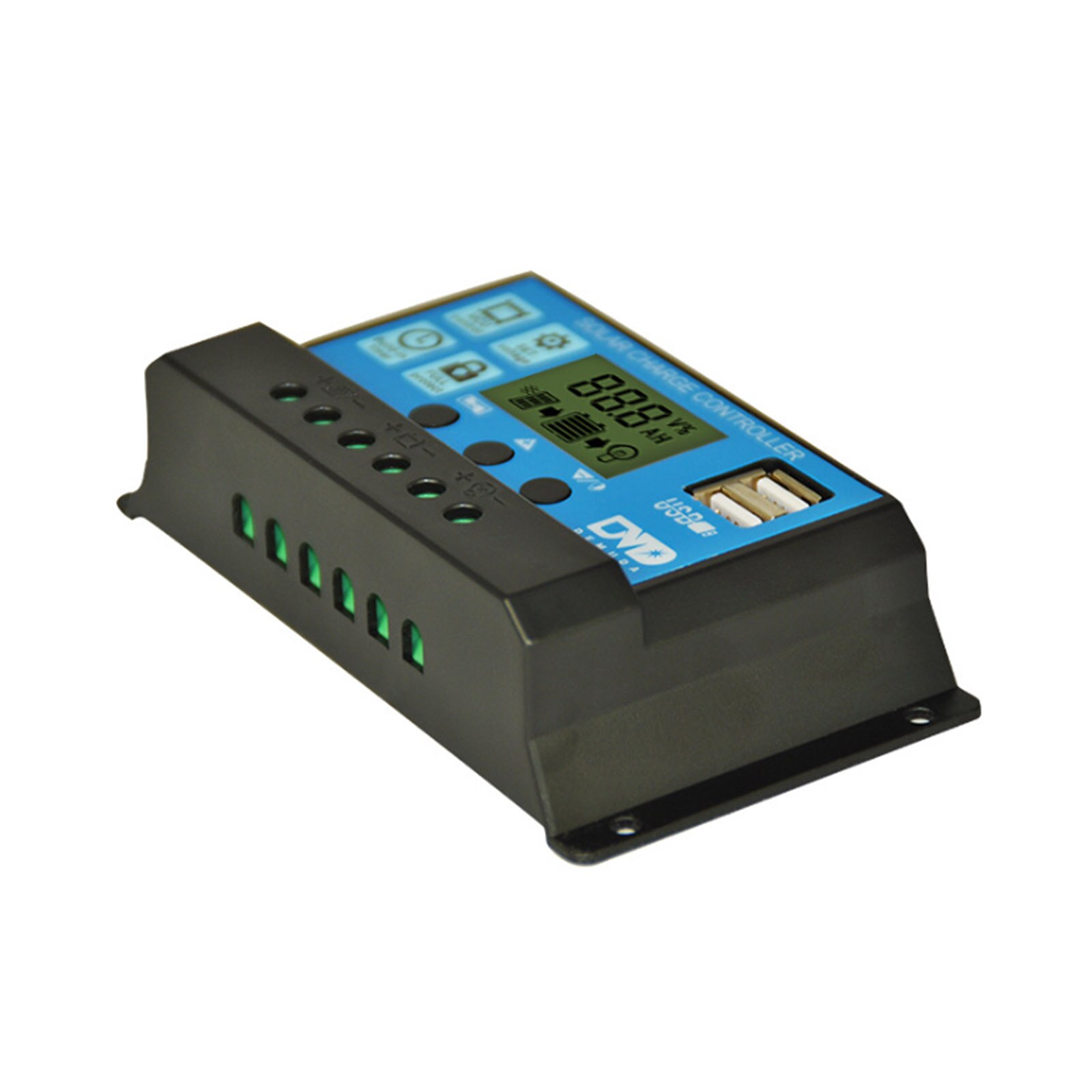 Pwm Controllers Zonnepaneel Timer Solar Regulator Panel Kit Pv Regulator 10 Amp Ontlading Controller Auto